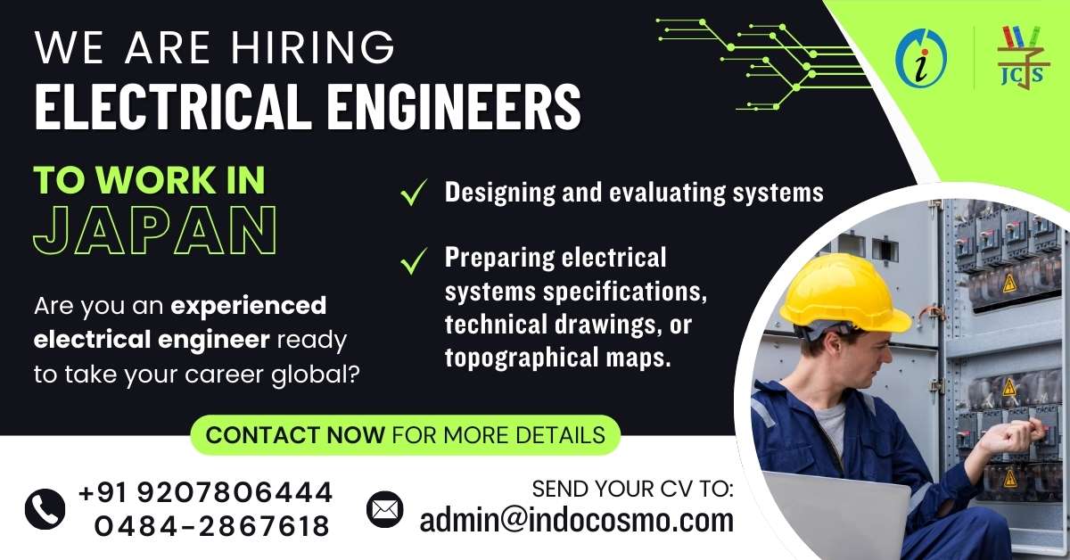 Hiring Electricians advertisement Image