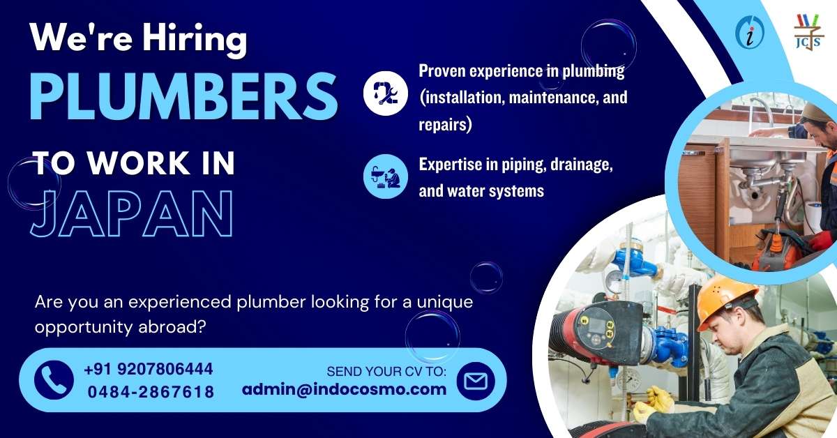 Hiring Plumbers advertisement Image